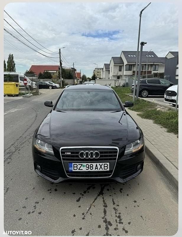 Culoarenegru Utilizat 2012 Audi A4 Break | 7.699 EUR (Preț OK) - Imagine 1/4