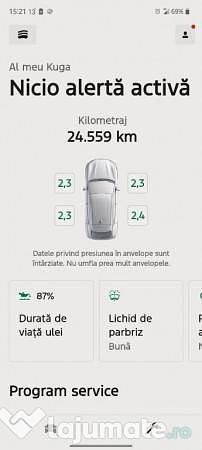 Second-hand Ford Kuga 150 CP (110 kW) 2022 Albastru SUV