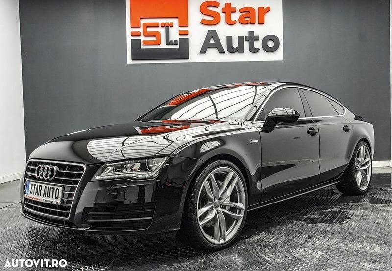 Culoarenegru Utilizat 2012 Audi A7 Sport Hatchback | 13.490 EUR (Preț OK) - Imagine 1/4