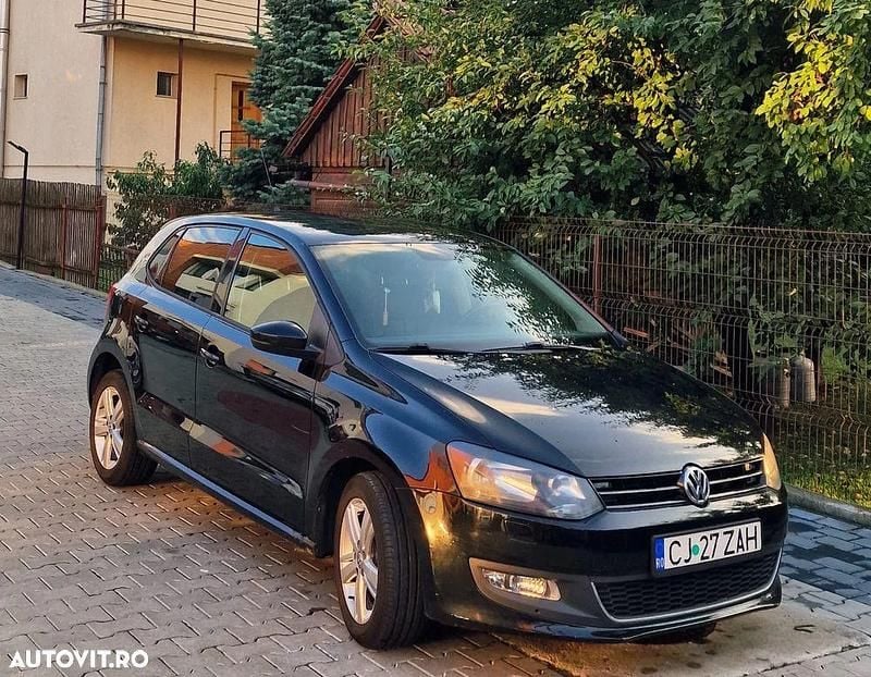 Culoarenegru Utilizat 2012 VW Polo Comfortline | 5.300 EUR (Preț OK) - Imagine 1/4