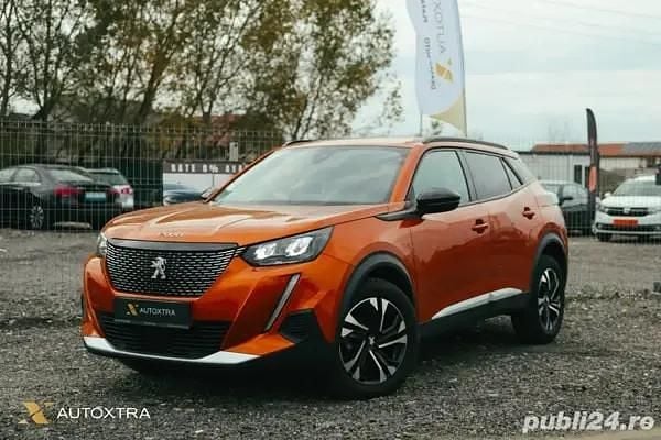 Portocaliu Utilizat 2022 Peugeot 2008 SUV | 14.300 EUR (Puțin scump) - Imagine 1/4