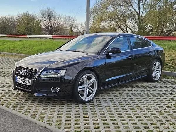Negru Utilizat 2010 Audi A5 S-Line Berlinǎ | 11.500 EUR - Imagine 1/4