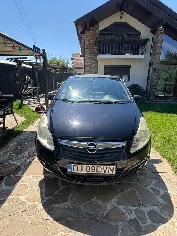 Negru Utilizat 2008 Opel Corsa Hatchback | 4.950 EUR (Puțin scump) - Imagine 1/4