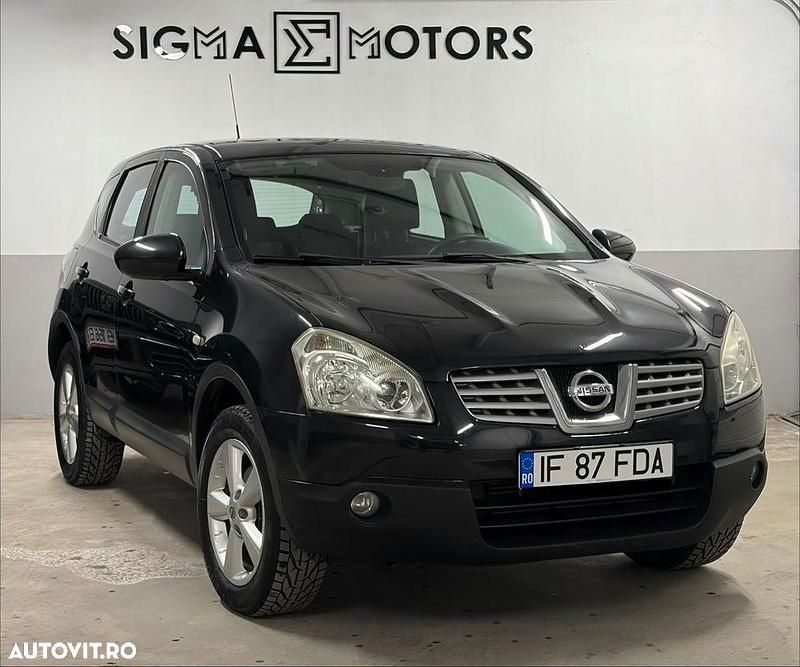 Second-hand Nissan Qashqai Visia 106 CP (77 kW) 2008 Culoarenegru SUV
