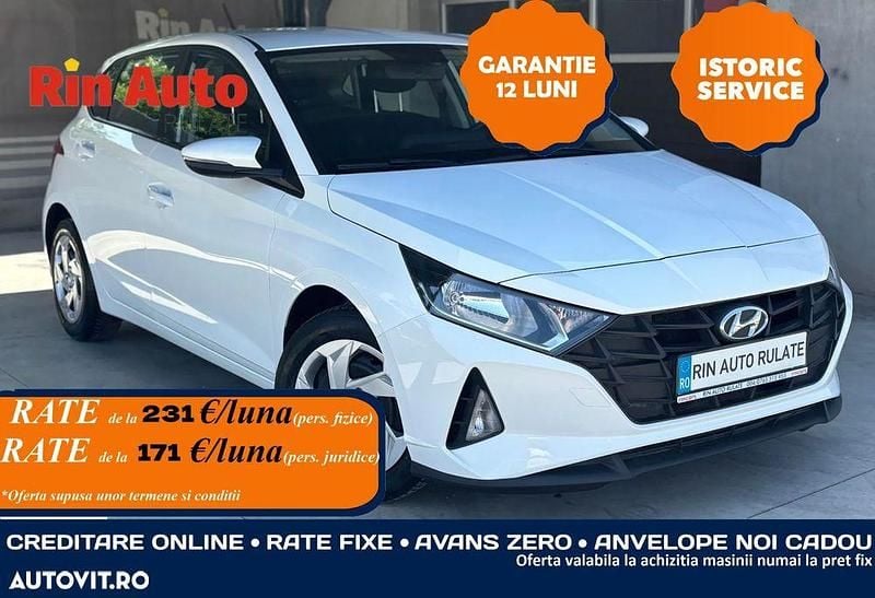 Culoarealb Utilizat 2021 Hyundai i20 Comfort Hatchback | 9.990 EUR (Preț OK) - Imagine 1/4