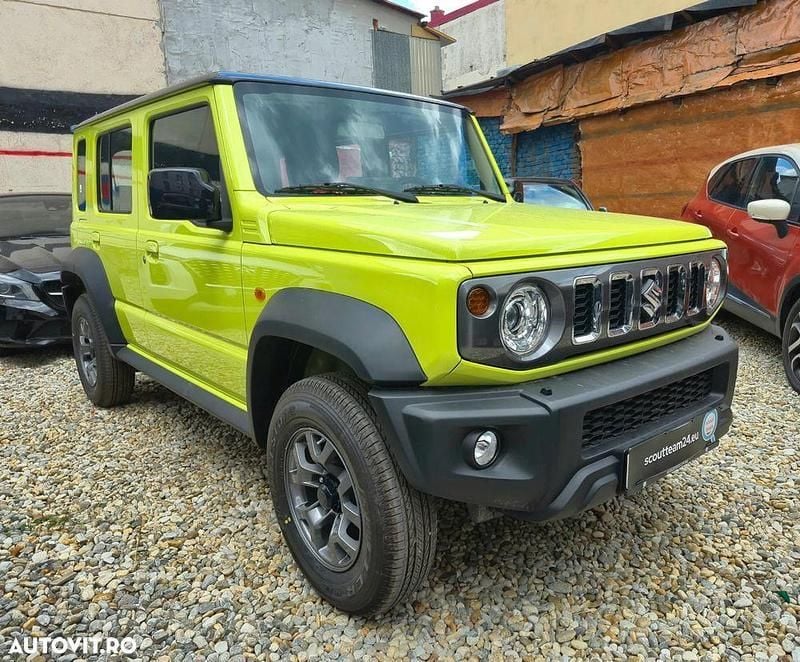 Verde Nouă 2024 Suzuki Jimny GLX SUV | 34.990 EUR - Imagine 1/4