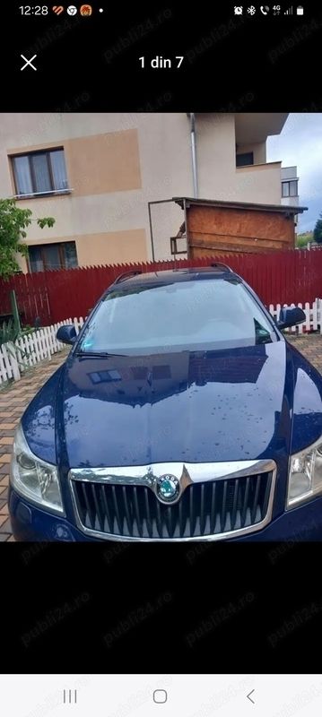 Albastru Utilizat 2012 Skoda Octavia Break | 5.900 EUR (Preț OK) - Imagine 1/4