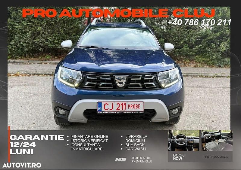 Second-hand Dacia Duster Prestige 101 CP (74 kW) 2020 Culoarealbastru SUV