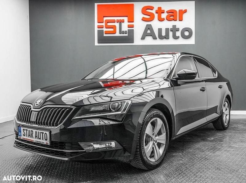 Negru Utilizat 2019 Skoda Superb Ambition Berlinǎ | 12.990 EUR (Preț OK) - Imagine 1/4