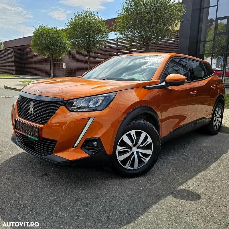 Culoareportocaliu Utilizat 2022 Peugeot 2008 Allure SUV | 12.790 EUR (Preț OK) - Imagine 1/4