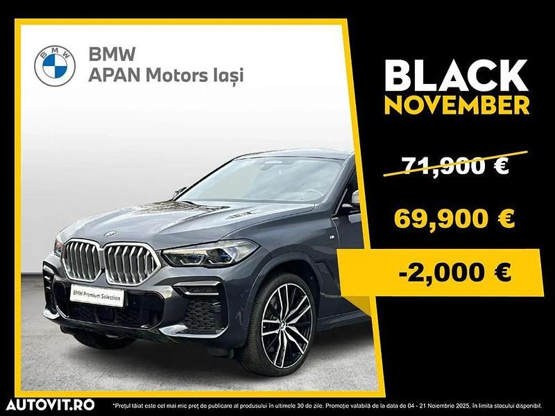 Gri Utilizat 2021 BMW X6 Comfort Edition SUV | 69.900 EUR (Scump) - Imagine 1/4