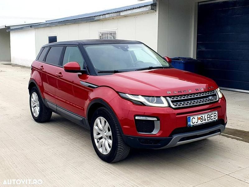 Second-hand Land Rover Range Rover evoque SE Dynamic 150 CP (110 kW) 2016 Culoarerosu SUV