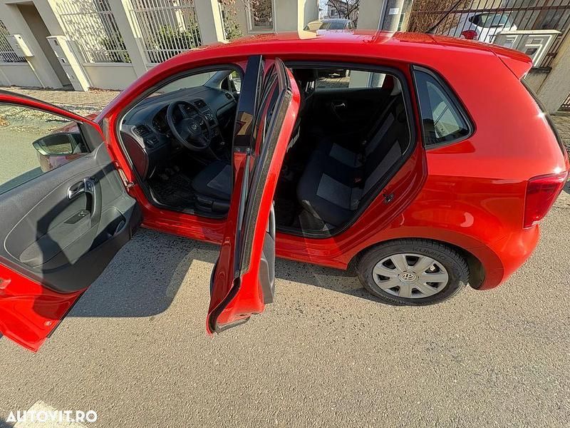 Second-hand VW Polo Trendline 60 CP (44 kW) 2010 Culoareportocaliu Hatchback
