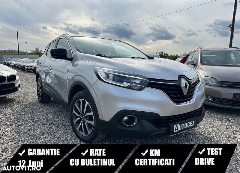 Gri Utilizat 2018 Renault Kadjar Business SUV | 10.990 EUR (Preț bun) - Imagine 1/4