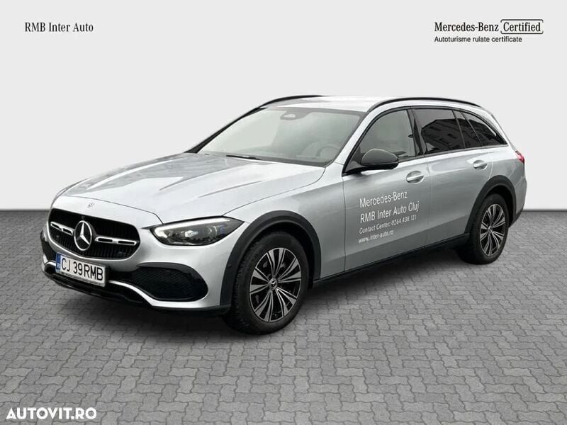 Argint Utilizat 2024 Mercedes C220 Break | 50.830 EUR - Imagine 1/3