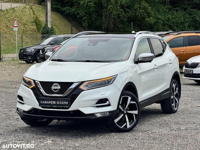 Culoarealb Utilizat 2018 Nissan Qashqai Tekna+ SUV | 15.499 EUR (Preț OK) - Imagine 1/4