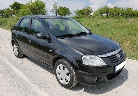 Second-hand Dacia Logan 55 CP (40 kW) 2010 Negru Berlinǎ