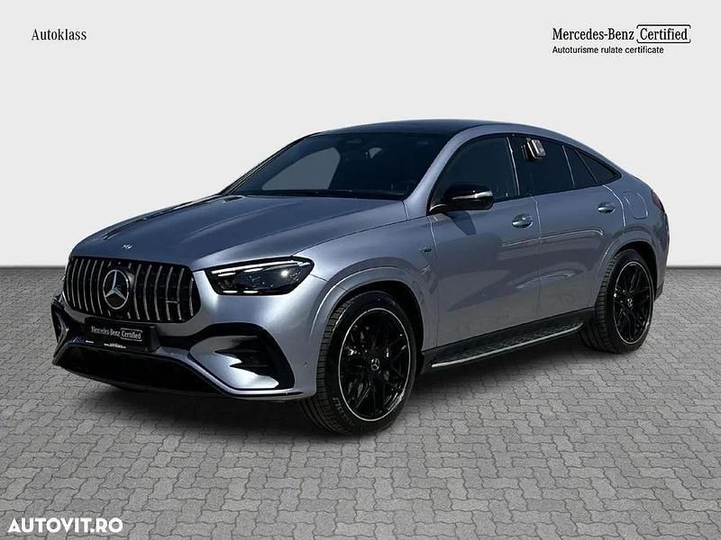 Culoareargint Utilizat 2024 Mercedes GLE53 AMG AMG Line Premium Coupe | 127.899 EUR (Preț bun) - Imagine 1/3