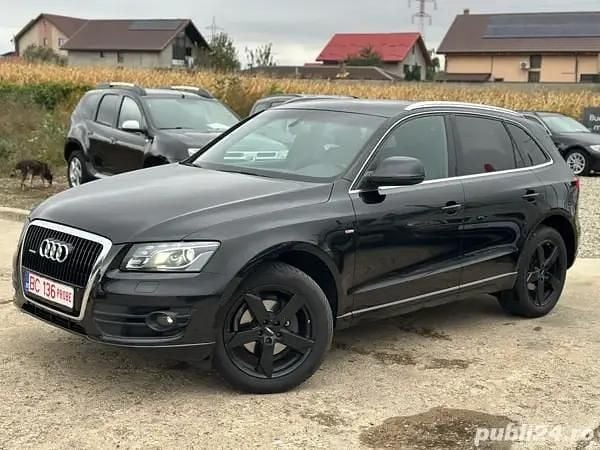 Negru Utilizat 2009 Audi Q5 S-Line SUV | 9.800 EUR (Preț OK) - Imagine 1/4