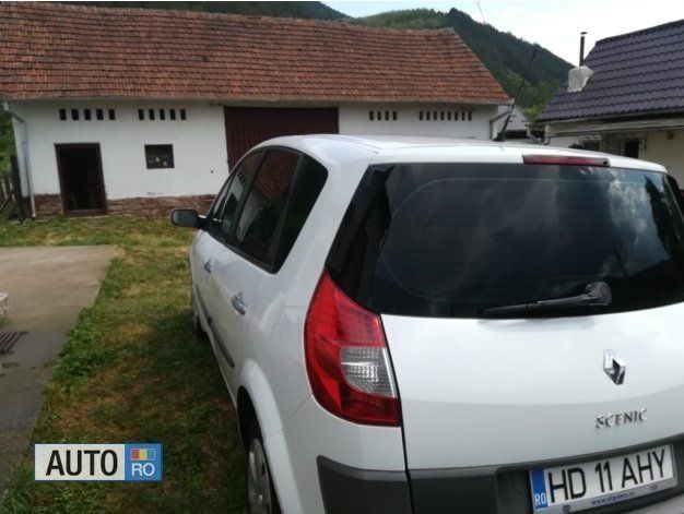 Second-hand Renault Scénic III 110 CP (80 kW) 2009 Alb Monovolum