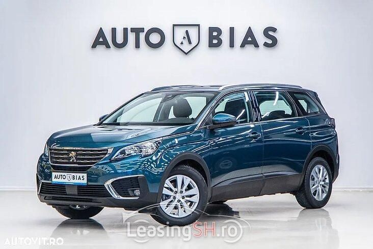 Albastru Utilizat 2019 Peugeot 5008 Allure Monovolum | 13.449 EUR (Preț OK) - Imagine 1/4