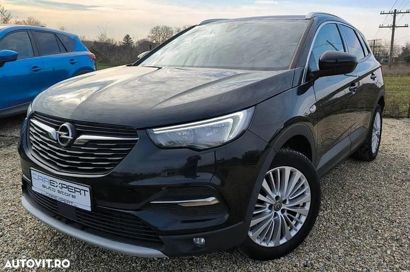 Negru Utilizat 2019 Opel Grandland X Innovation SUV | 12.500 EUR (Preț bun) - Imagine 1/4