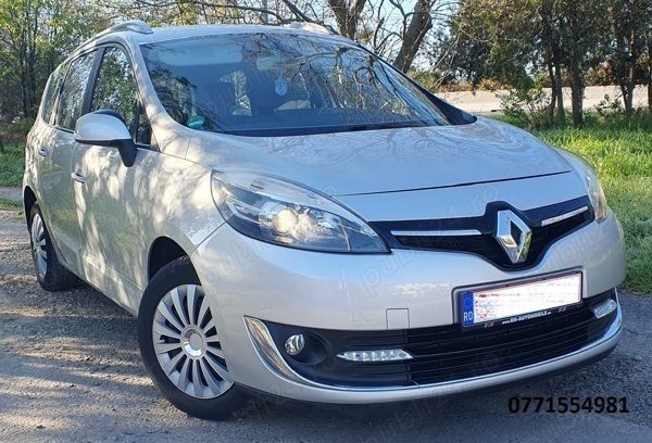 Gri Utilizat 2013 Renault Grand Scénic III LIMITED Monovolum | 6.400 EUR - Imagine 1/4