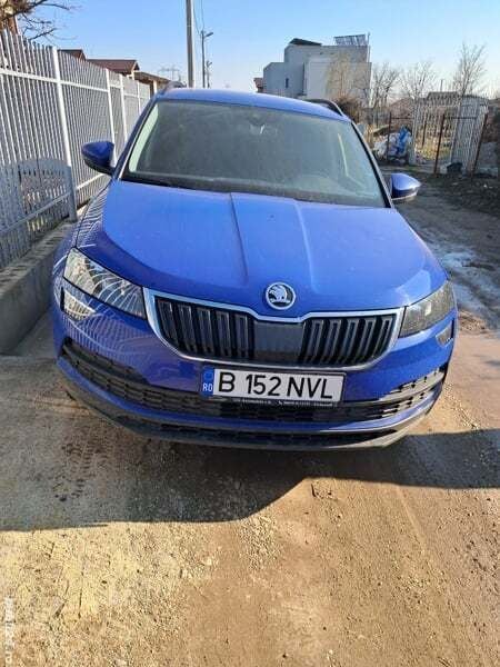Albastru Utilizat 2020 Skoda Karoq SUV | 16.500 EUR (Super Preț) - Imagine 1/4