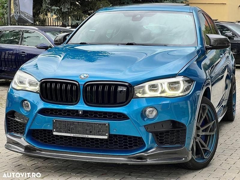 Culoarealbastru Utilizat 2015 BMW X6 M Performance SUV | 47.474 EUR - Imagine 1/4