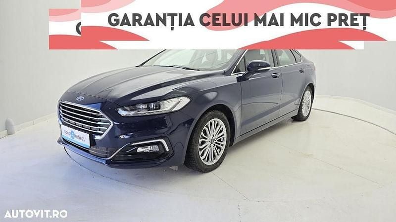 Culoarealbastru Utilizat 2020 Ford Mondeo Titanium Berlinǎ | 18.450 EUR (Preț OK) - Imagine 1/3