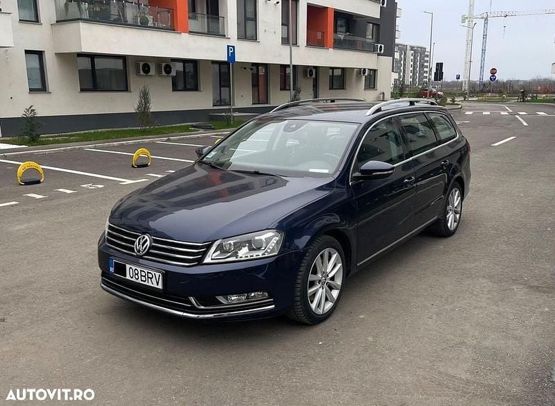 Second-hand VW Passat Highline 170 CP (125 kW) 2011 Culoarealbastru Break