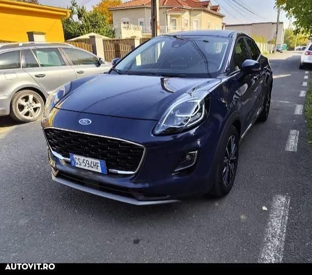 Culoarealbastru Utilizat 2024 Ford Puma SUV | 14.000 EUR - Imagine 1/4