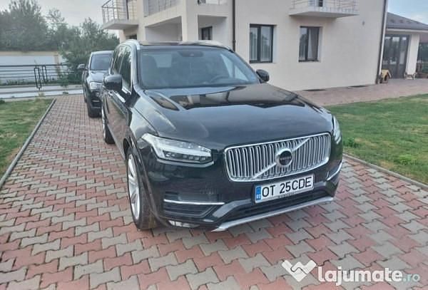 Negru Utilizat 2017 Volvo XC90 SUV | 23.300 EUR (Preț bun) - Imagine 1/4