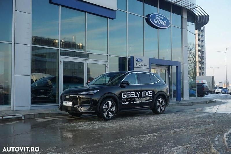 Second-hand Geely EX5 160 kW (218 CP) 2025 Culoarenegru SUV