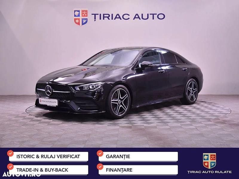 Culoarenegru Utilizat 2020 Mercedes CLA200 AMG line Berlinǎ | 29.500 EUR (Preț bun) - Imagine 1/4