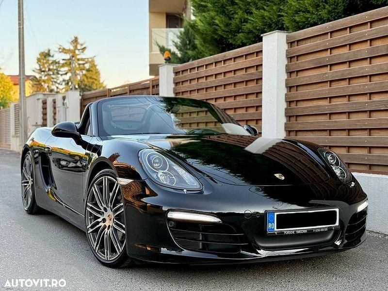 Negru Utilizat 2016 Porsche Boxster Cabrio | 45.000 EUR - Imagine 1/4
