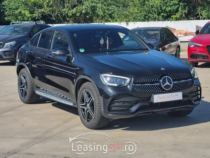 Negru Utilizat 2021 Mercedes GLC300 Coupe | 47.000 EUR (Puțin scump) - Imagine 1/4