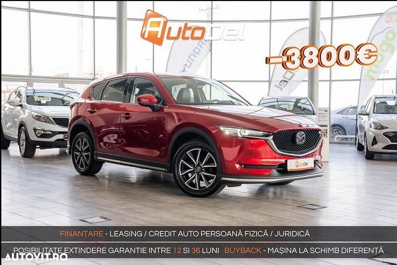 Culoarerosu Second-hand 2017 Mazda CX-5 Sports-Line SUV | 17.498 EUR (Preț OK) - Imagine 1/4