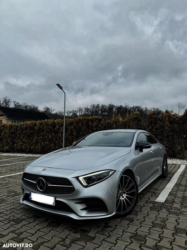 Culoaregri Utilizat 2019 Mercedes CLS350 AMG line Coupe | 38.880 EUR (Preț bun) - Imagine 1/4