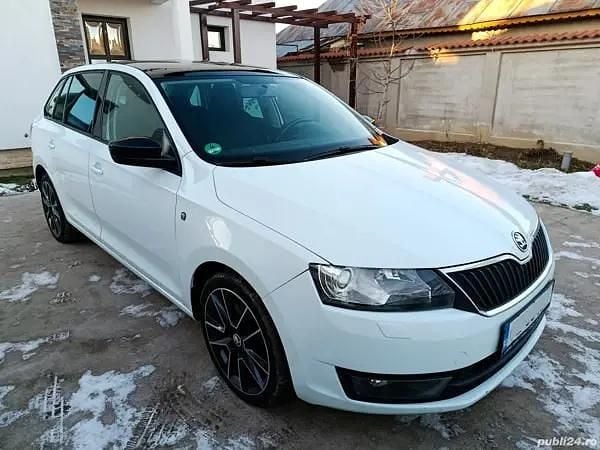 Alb Utilizat 2015 Skoda Rapid Hatchback | 5.700 EUR (Preț OK) - Imagine 1/4