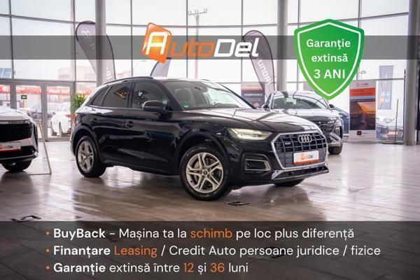 Negru Utilizat 2021 Audi Q5 SUV | 34.509 EUR (Preț OK) - Imagine 1/4