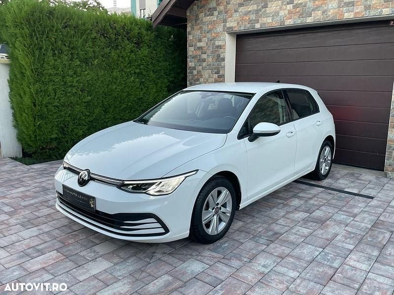 Culoarealb Utilizat 2021 VW Golf VIII Highline Hatchback | 17.650 EUR (Preț OK) - Imagine 1/4