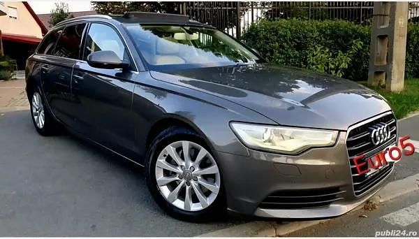 Negru Utilizat 2012 Audi A6 S-Line Break | 10.430 EUR (Preț OK) - Imagine 1/4