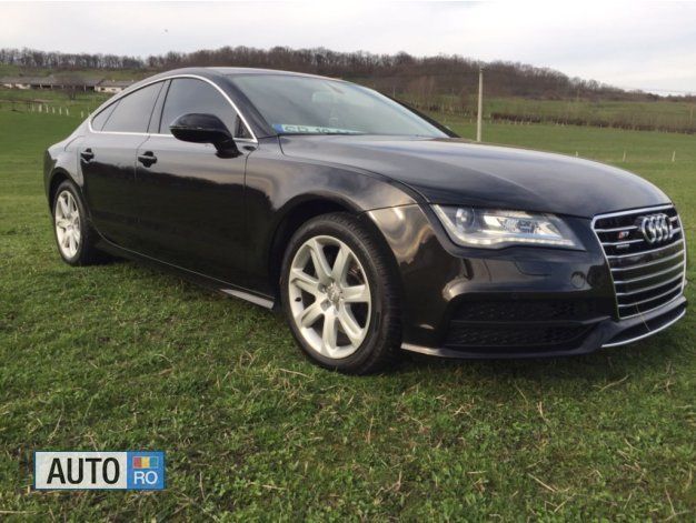 Second-hand Audi A7 245 CP (180 kW) 2012 Negru Hatchback