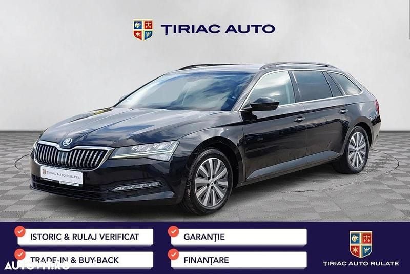 Culoarenegru Utilizat 2022 Skoda Superb Ambition Break | 22.990 EUR (Preț OK) - Imagine 1/4