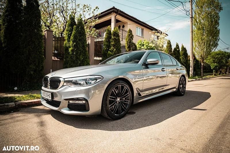 Gri Utilizat 2017 BMW 540 M Sport Berlinǎ | 33.000 EUR - Imagine 1/4