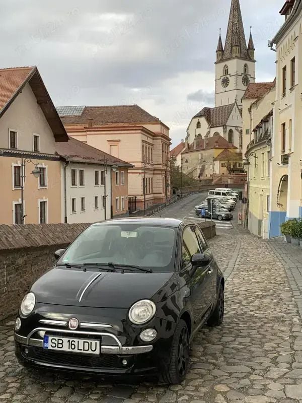 Utilizat 2009 Fiat 500 Hatchback | 3.900 EUR (Preț bun) - Imagine 1/4