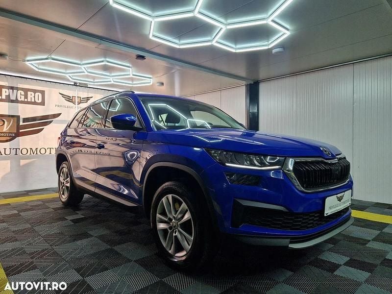 Second-hand Skoda Kodiaq Selection 150 CP (110 kW) 2022 Culoarealbastru SUV