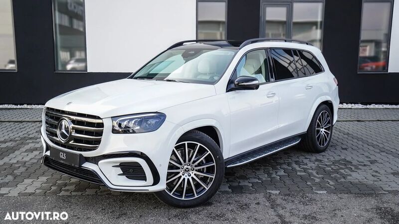 Alb Nouă 2025 Mercedes GLS450 Advanced Plus SUV | 128.759 EUR - Imagine 1/4