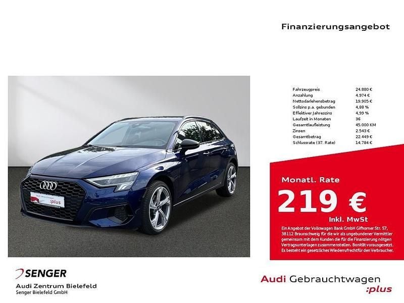 Second-hand Audi A3 Advanced Plus 116 CP (85 kW) 2022